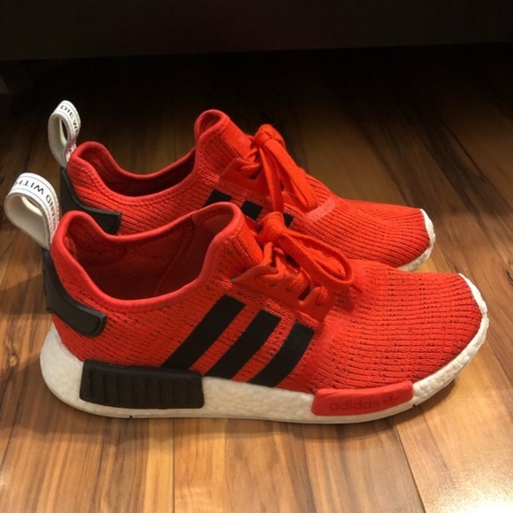 Adidas NMD R1 Core Red Black 9.5 Men’s